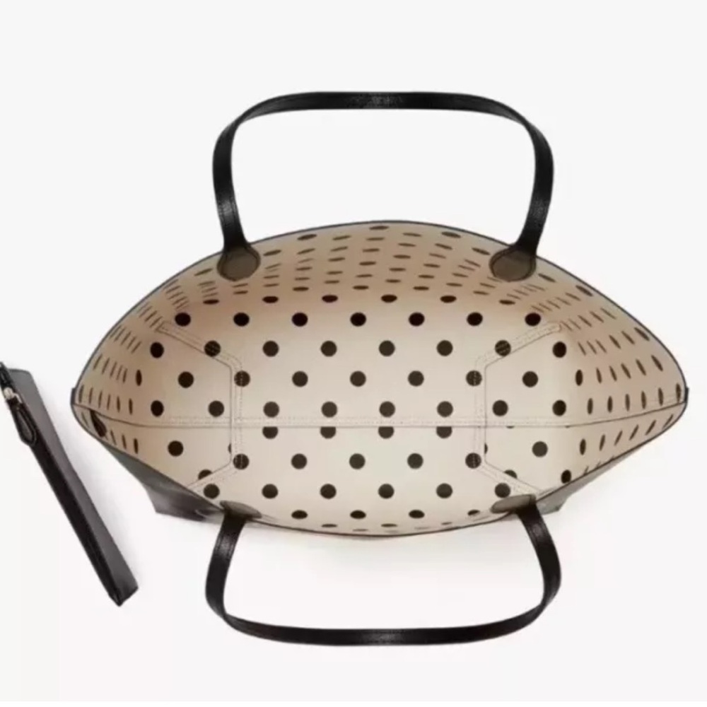 NWT Kate Spade New York x Disney Reversible Minnie Tote with wristlet - Picture 4 of 11